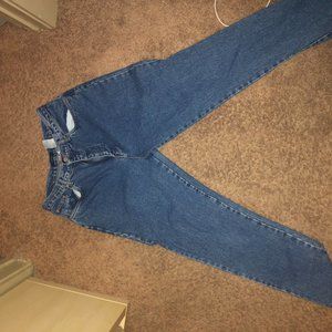 bill blass blue jeans size 14 instream 31 highrise